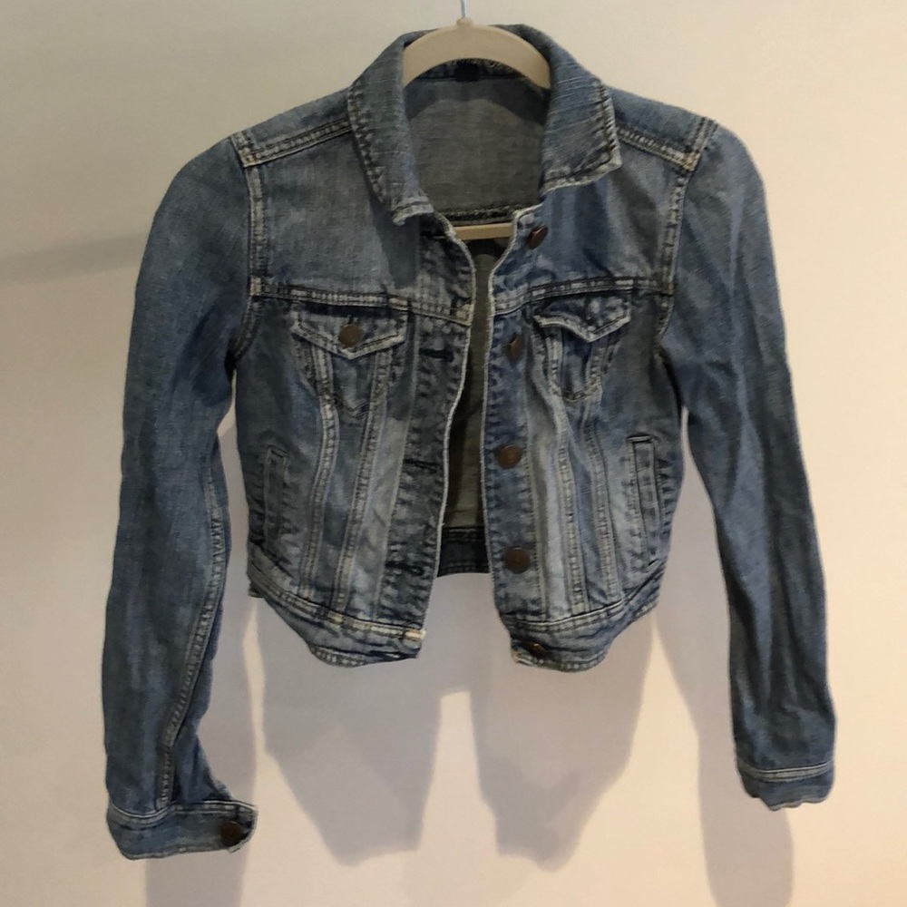 American eagle jean jacket xs